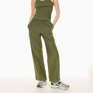 Aritzia TNA Christie Pant Green Fatigue